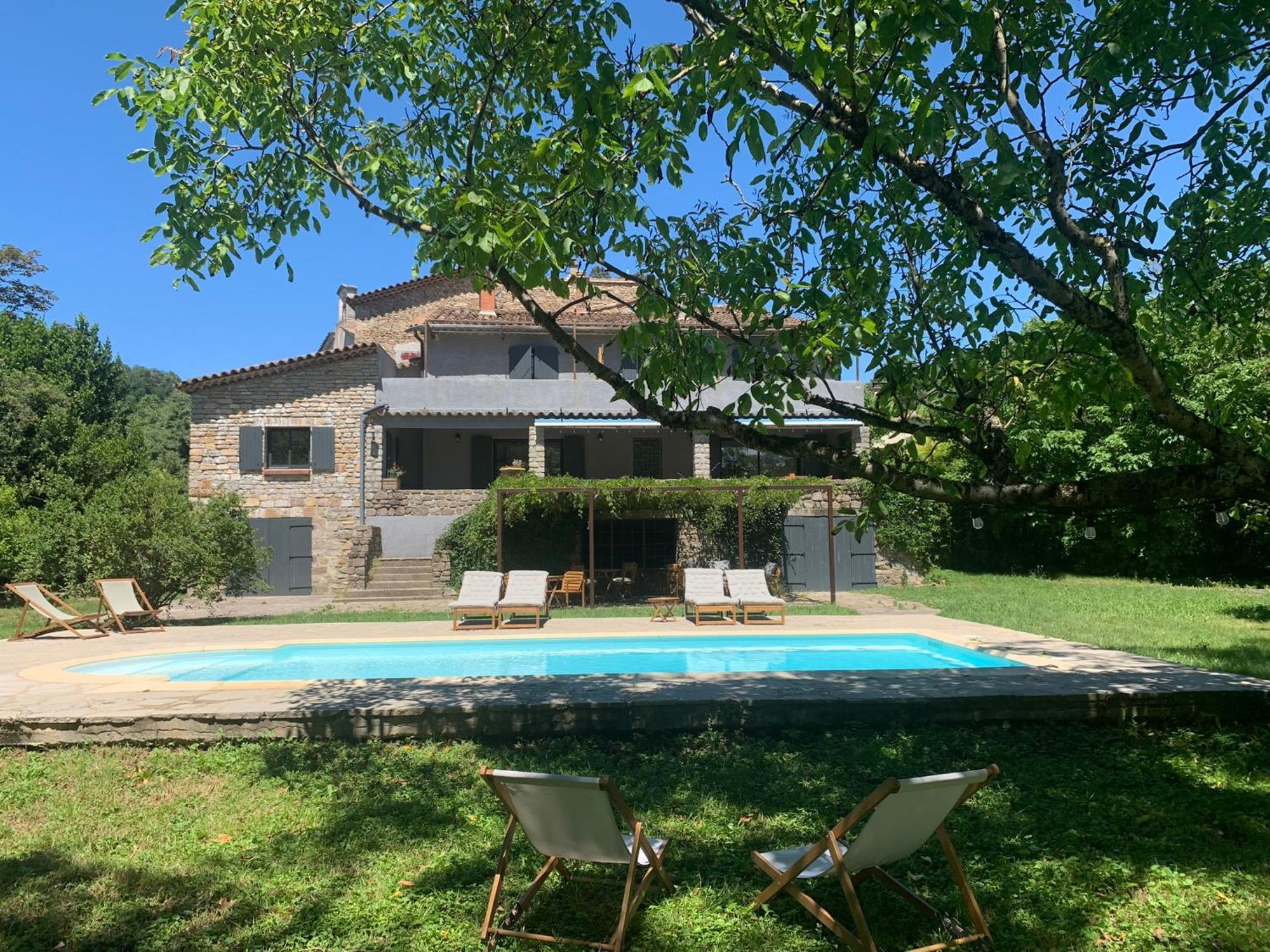 L'Auberge Du Ranc Saint Sebastien d'Aigrefeuille 外观 照片
